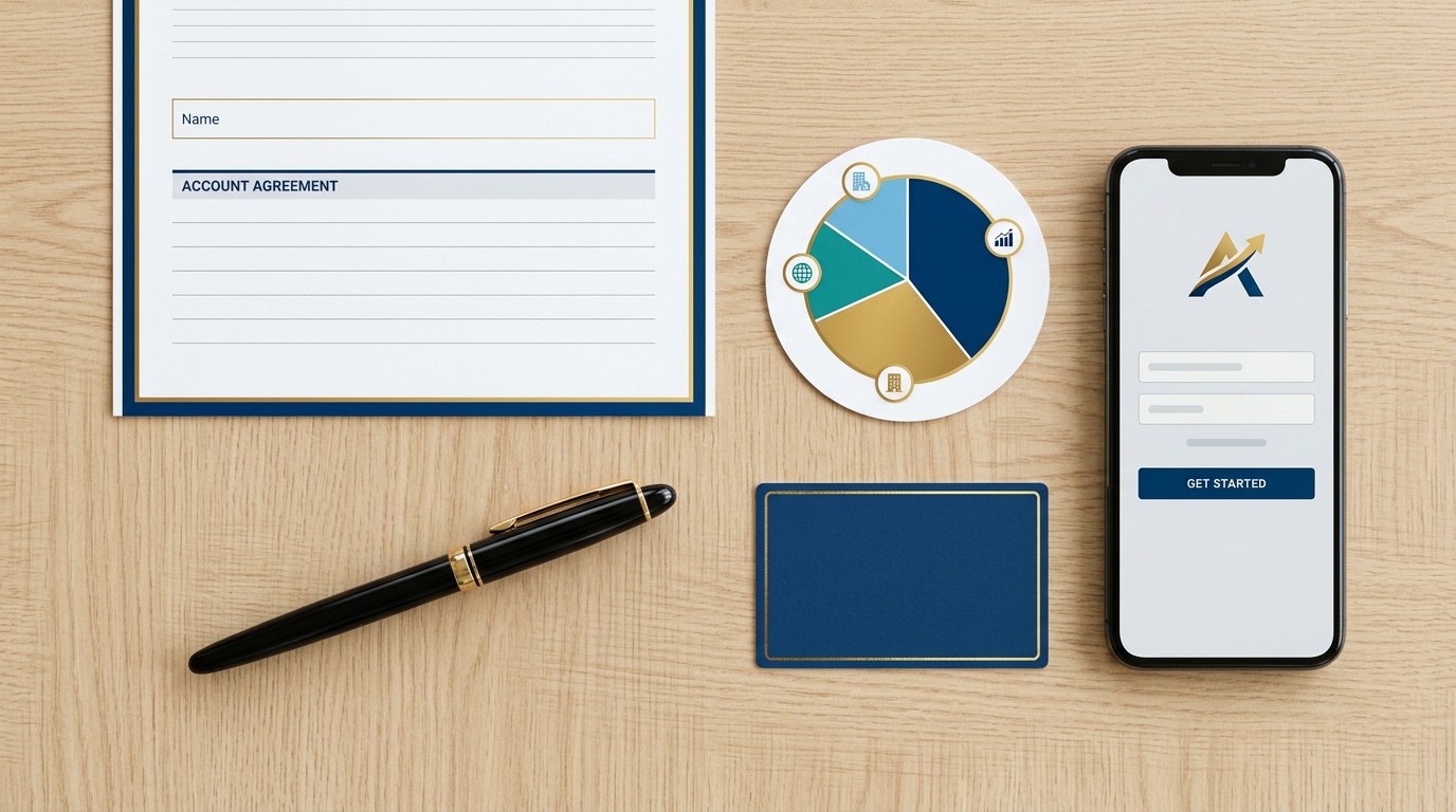Process overview for opening your first brokerage account — beginner brokerage account setup