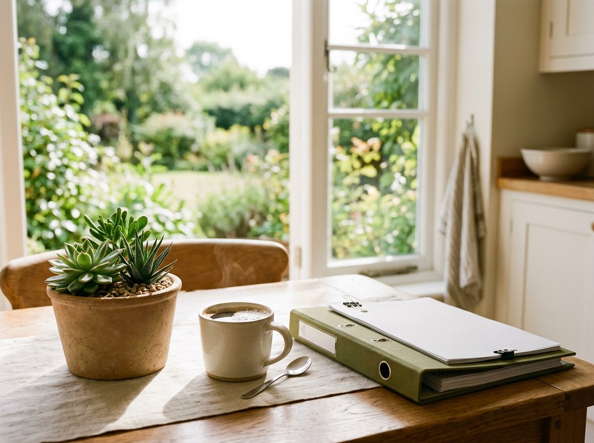 Real-world application of a brokerage account — calm beginner investor with account statements